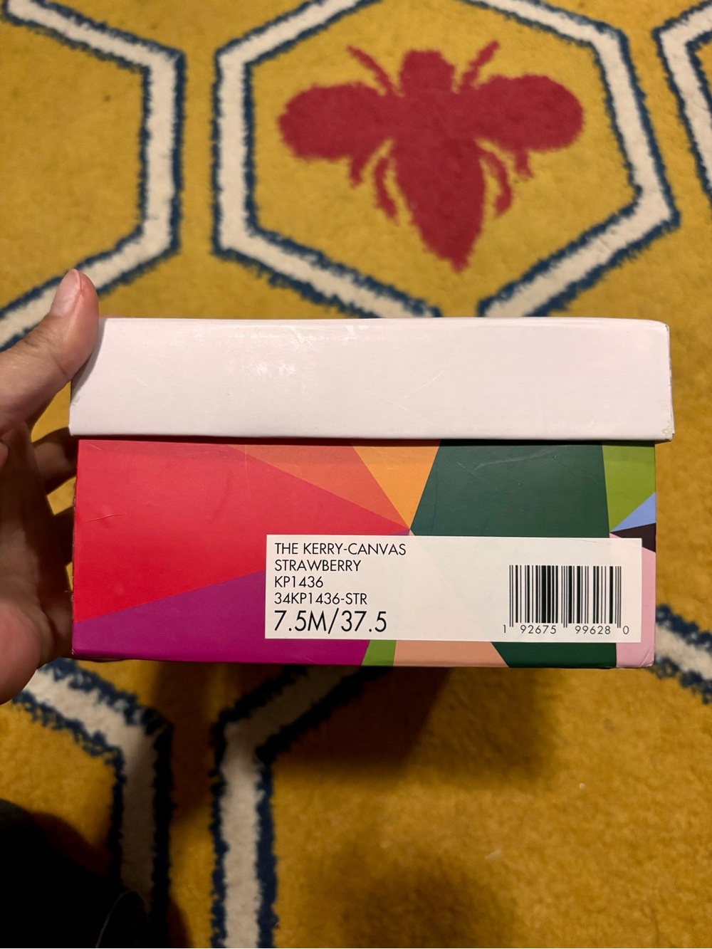 NIB Katy Perry The Kerry Strawberry Slip On Platform Sneakers Womens 7.5 - Picture 10 of 13